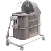 Электрическая колыбель-кроватка Ining baby 08601 grey